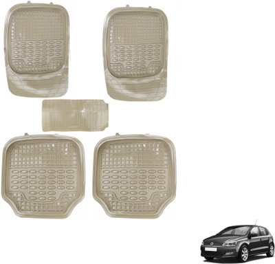 AuTO ADDiCT PVC Standard Mat For  Volkswagen Polo(Beige)