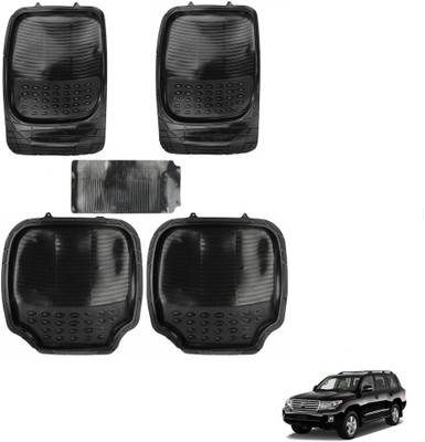 AuTO ADDiCT Rubber, PVC Standard Mat For  Toyota Land Cruiser(Black)