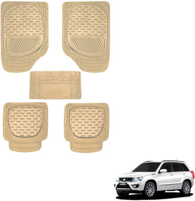 AuTO ADDiCT Rubber, PVC Standard Mat For  Maruti Suzuki Grand Vitara(Beige)
