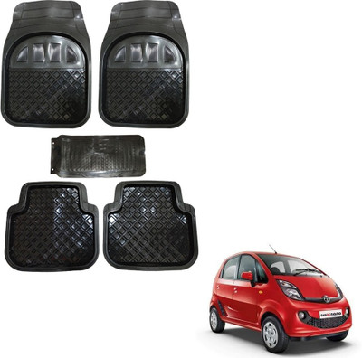 Oshotto Rubber Standard Mat For  Tata Nano(Black)