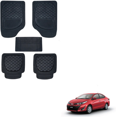 KOZDIKO Rubber Standard Mat For  Toyota Cielo(Black)