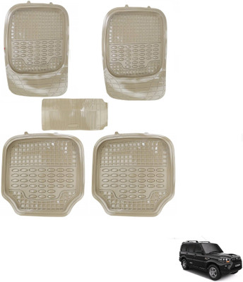 AuTO ADDiCT PVC Standard Mat For  Mahindra New Scorpio(Beige)