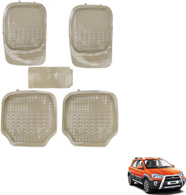 AuTO ADDiCT PVC Standard Mat For  Toyota Etios Cross(Beige)