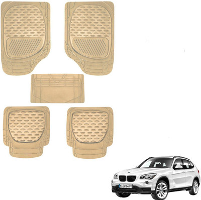 AuTO ADDiCT Rubber, PVC Standard Mat For  BMW X1(Beige)