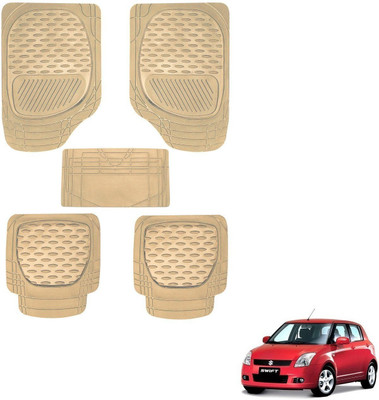 AuTO ADDiCT Rubber, PVC Standard Mat For  Maruti Suzuki Swift(Beige)
