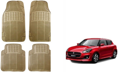 Auto Oprema Rubber Standard Mat For  Maruti Suzuki Swift(Beige)