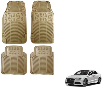 Auto Oprema Rubber Standard Mat For  Audi S3(Beige)
