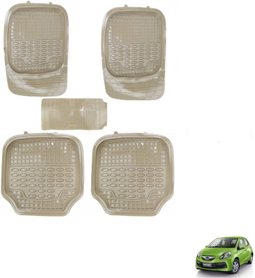 AuTO ADDiCT PVC Standard Mat For  Honda Brio(Beige)