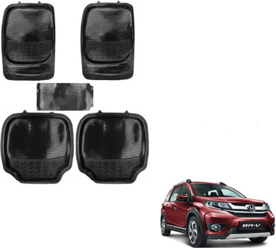 AuTO ADDiCT Rubber, PVC Standard Mat For  Honda BRV(Black)
