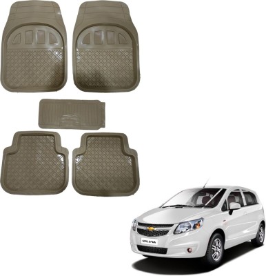 Oshotto Rubber Standard Mat For  Chevrolet Sail UVA(Beige)