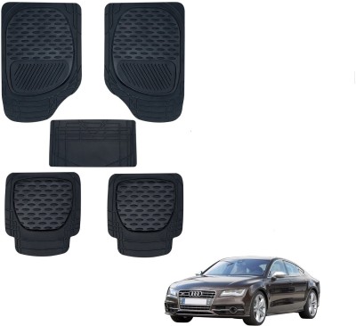 AuTO ADDiCT Rubber, PVC Standard Mat For  Audi S7(Black)