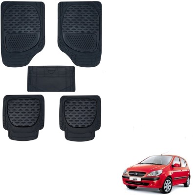 AuTO ADDiCT Rubber, PVC Standard Mat For  Hyundai Getz(Black)