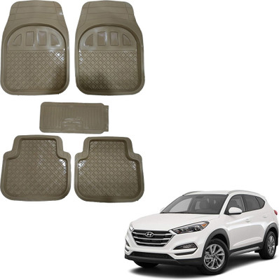 Oshotto Rubber Standard Mat For  Hyundai Tucson(Beige)