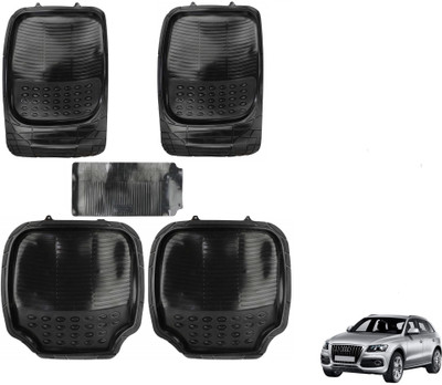 AuTO ADDiCT Rubber, PVC Standard Mat For  Audi Q5(Black)