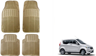 Auto Oprema Rubber Standard Mat For  Mahindra e2o(Beige)