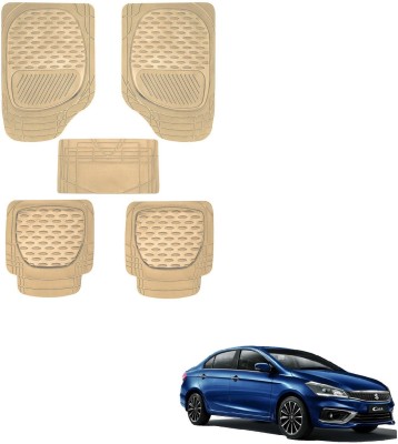 AuTO ADDiCT Rubber, PVC Standard Mat For  Maruti Suzuki Ciaz(Beige)