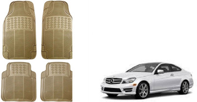 Auto Oprema Rubber Standard Mat For  Mercedes Benz C280(Beige)