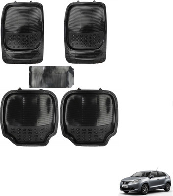 AuTO ADDiCT Rubber, PVC Standard Mat For  Maruti Suzuki Baleno(Black)