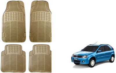 Auto Oprema Rubber Standard Mat For  Mahindra Verito Vibe(Beige)