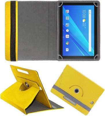 Fastway Flip Cover for lenovo tab 4 10 Byju's(Yellow, Cases with Holder, Pack of: 1)