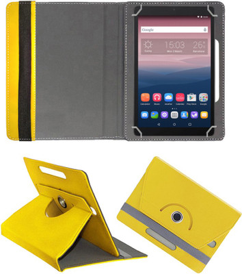 Fastway Flip Cover for Alcatel OneTouch Pixi3 10 Tablet(Yellow, Cases with Holder, Pack of: 1)