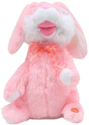 Crazy Toys Pink Dancing and Singing Rabbit(Multicolor)