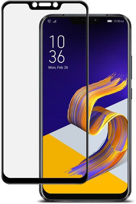 Q Box Edge To Edge Tempered Glass for Asus Zenfone 5(Pack of 1)