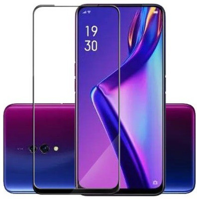 LIKEDESIGN Edge To Edge Tempered Glass for OPPO F11 Pro, OPPO K3, Realme X(Pack of 1)