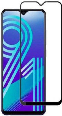 Q Box Edge To Edge Tempered Glass for Vivo Y91, Vivo Y91i, Vivo Y93, Vivo Y95(Pack of 1)