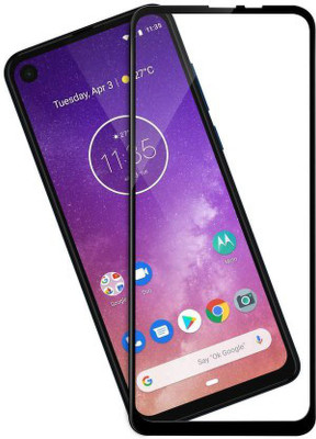 Express Buy Edge To Edge Tempered Glass for Motorola One Vision(Pack of 1)