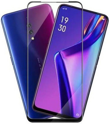LIKEDESIGN Edge To Edge Tempered Glass for OPPO F11 Pro, OPPO K3, Realme X(Pack of 1)