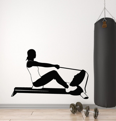 amazinghubsolution 90 cm a0-0gymhh Self Adhesive Sticker(Pack of 1)