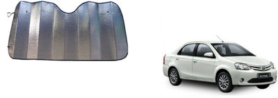 Auto Oprema Rear Window Sun Shade For Toyota Etios(Grey)