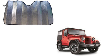 Auto Oprema Rear Window Sun Shade For Mahindra Thar(Steel)
