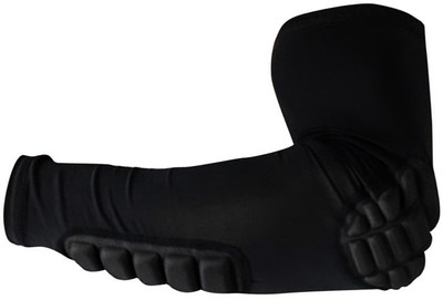 FUTABA Sports Honeycomb Sleeve Elbow Support Protection-Black-L Elbow Support(Black)