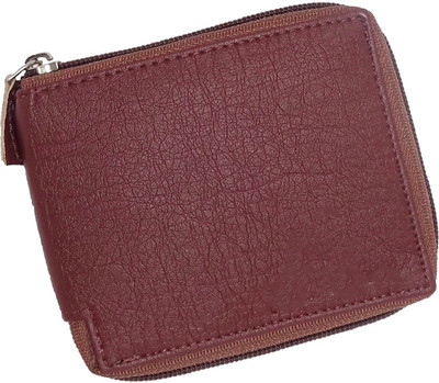 RPF Men Trendy Tan Artificial Leather Wallet(3 Card Slots)