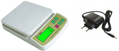 MOBONE SF 400A Kitchen Scale With Charger Weighing Scale(White)