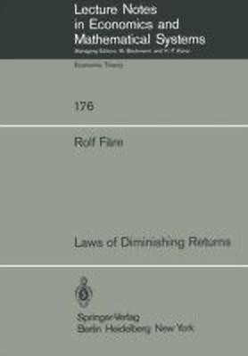 Laws of Diminishing Returns(English, Paperback, Fare Rolf)