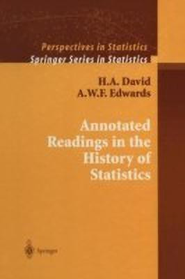 Annotated Readings in the History of Statistics(English, Paperback, David H.A.)