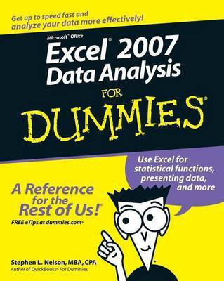 Excel 2007 Data Analysis for Dummies(English, Electronic book text, Nelson Stephen L.)