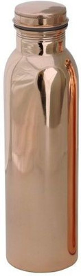 Dhruv Copper Bottle Leakproof 1000ML Pack of 1 - B074J3BJ1V 1000 ml Bottle(Pack of 1, Brown, Copper)