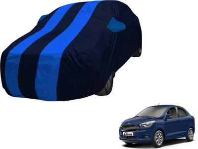 Amanzo Car Cover For Ford Figo Aspire (With Mirror Pockets)(Blue, Blue)