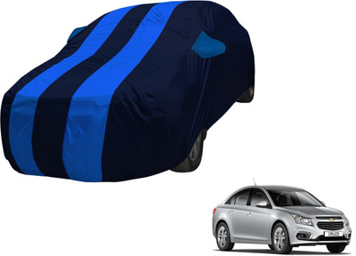 Auto Hub Car Cover For Chevrolet Cruze (With Mirror Pockets)(Blue, Blue)