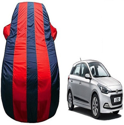 Frap Car Cover For Hyundai i20 (With Mirror Pockets)(Red, Blue)