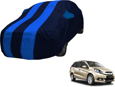 Auto Hub Car Cover For Honda Mobilio (With Mirror Pockets)(Blue, Blue)