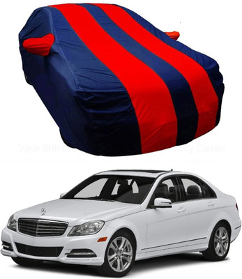 Bihari Car Cover For Mercedes Benz C220 (With Mirror Pockets)(Multicolor)