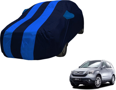 Auto Hub Car Cover For Honda CR-V (With Mirror Pockets)(Blue, Blue)