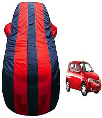 Frap Car Cover For Chevrolet UVA (With Mirror Pockets)(Red, Blue)