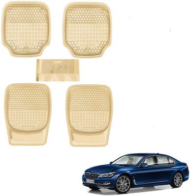 AuTO ADDiCT Rubber, PVC Standard Mat For  BMW 7 Series(Beige)