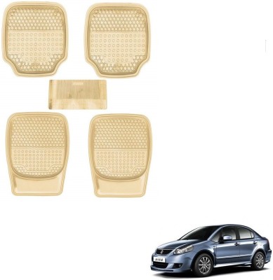 AuTO ADDiCT Rubber, PVC Standard Mat For  Maruti Suzuki SX4(Beige)